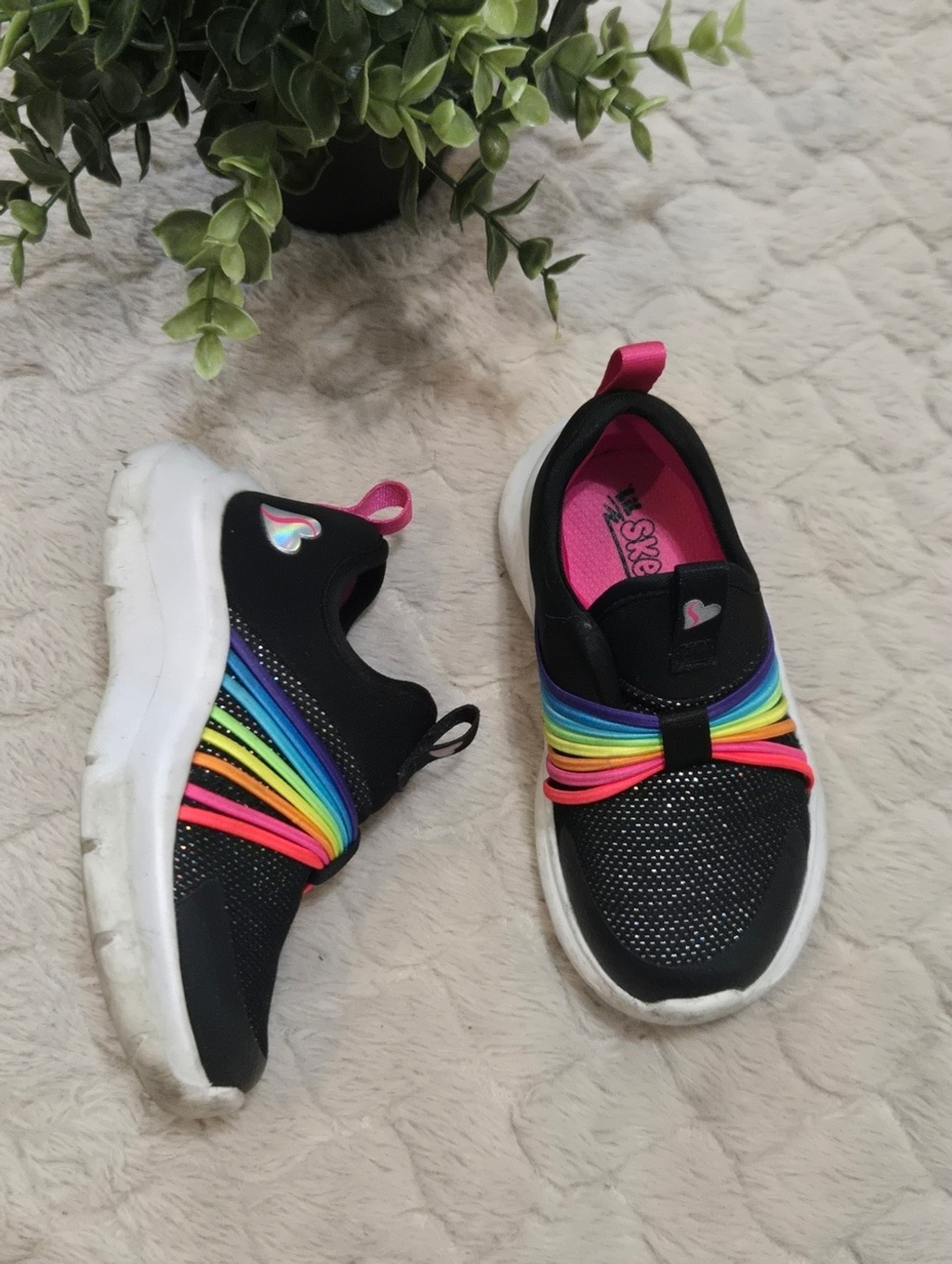 Skechers Skech-Fast - Rainbow Fantastic Toddler Girls Sneake