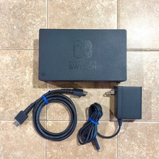 Official Nintendo Switch OEM Charging Dock Set HDMI AC Adapter Tested Warranty