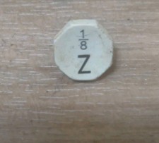 Oliver Typewriter Z Key Antique Schreibmaschine Part Vtg No.5 6 7 8 9 10 Keytop thumbnail