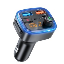 Bluetooth 5.4 Car Adapter Charging USB Bluetooth Adapter for Car,Wireless Fm ...