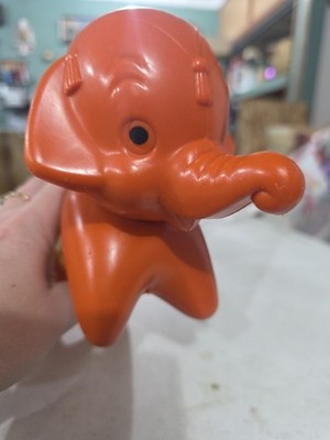 Vintage Tupperware Toy Pull Apart Elephant