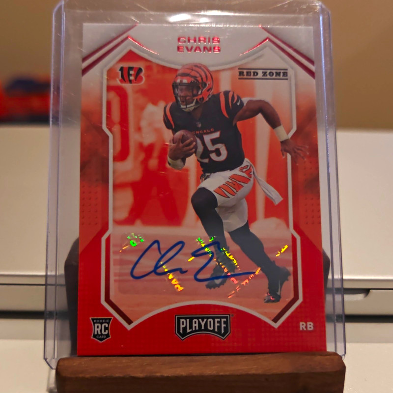 Panini 2021 Playoff Chris Evans Rookie #294 Cincinnati Bengals Football Card