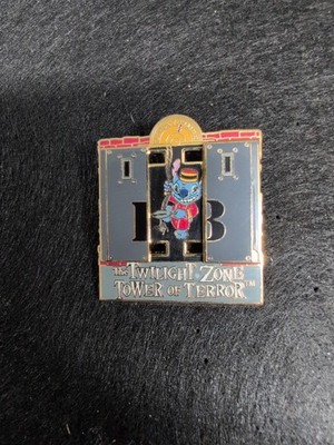 Disney Twilight Zone Tower of Terror Causing Trouble Elevator Stitch Pin 45806