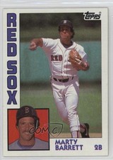1984 Topps Blank Back Marty Barrett #683 5hy