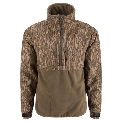 DRAKE Men's MST CommandXT Eqwader Half Zip Bottomland Jacket