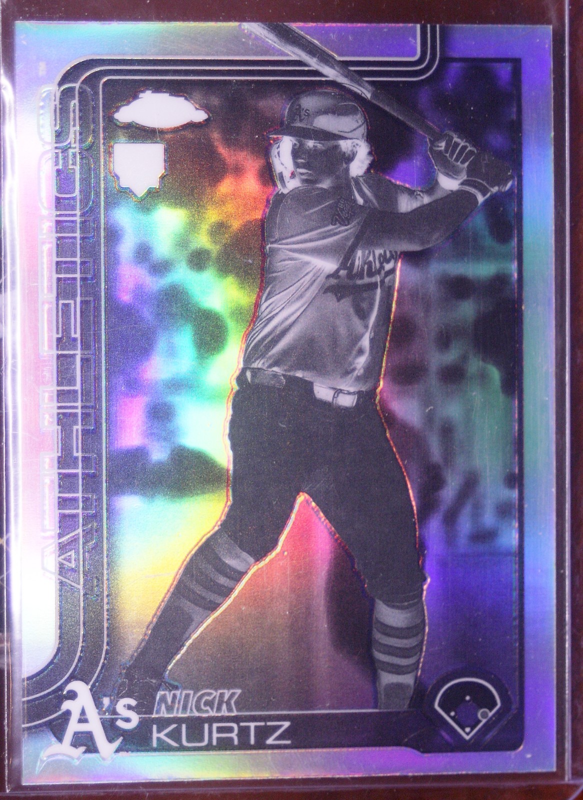 NICK KURTZ NEGATIVE REFRACTOR ROOKIE CARD #USC178 2025 TOPPS CHROME UPDATE