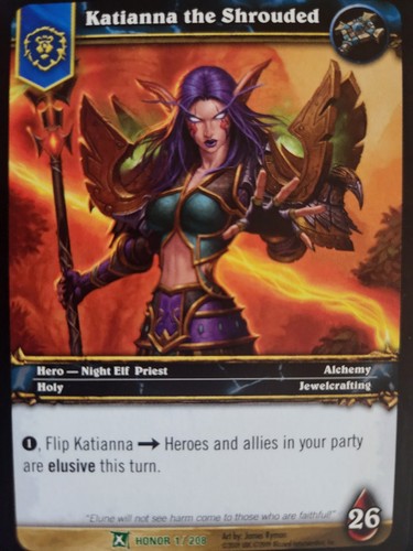 World of Warcraft Fields of Honor Set *Choose Your Cards* - WoW