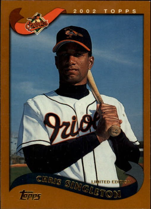 2002 Topps Limited Baseball Card #431 Chris Singleton /1950