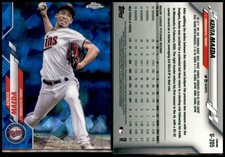 Kenta Maeda 2020 Topps Chrome Update Sapphire #U-205 Minnesota Twins
