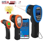 Infrared Thermometer Thermo Detector Bluetooth Temperature Gun Alarm -50~1500°C