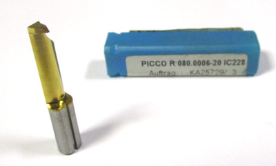 ISCAR VHM Mini Bohrstange PICCO R 080.0006-20 IC228 Schneideinsatz Neu H60018
