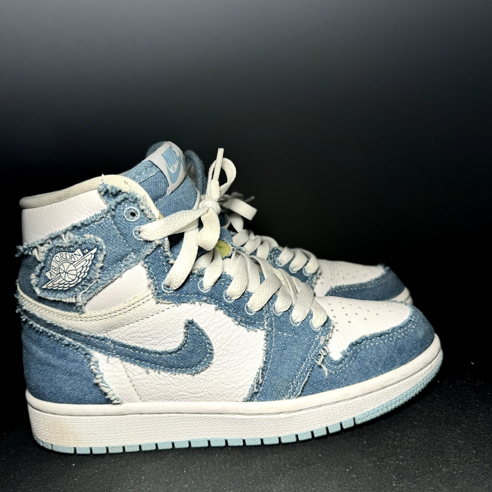 Size 5 - Wmns Nike Air Jordan 1 Retro High OG Denim Women's Shoes - DM9036 104