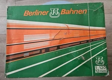 Berliner Bahnen TT train set 1:120 NEW, not used, perfect condition