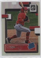 2022 Panini Donruss Optic Rated Rookie Holo Prizm TJ Friedl #83 1mc0