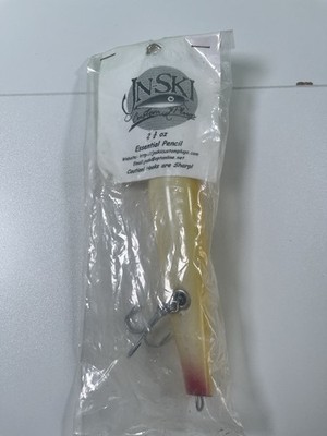 JN SKI CUSTOM PLUGS WOOD SALTWATER SURF FISHING LURE Made In USA New