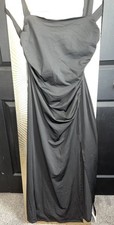 Cider Black Open back Now Detail Black Dress Sleeveless XL
