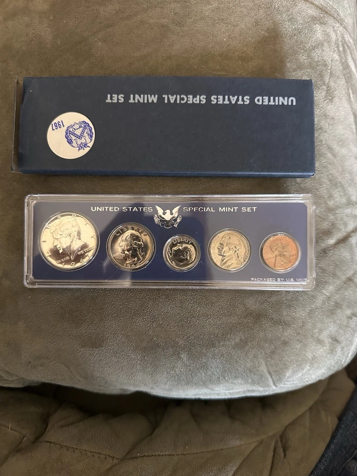 1967 U.S. Special Mint Set w/OGP All Coins Proof Like (Low Mintage) - Image 4 of 4