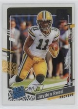 2023 Panini Clearly Donruss Rated Rookie Jayden Reed #68 5o4