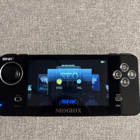 SNK NEO GEO X GOLD Limited Edition Console Complete Box SBK NEO GEO X