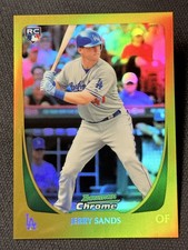 2011 Bowman Chrome ROOKIE GOLD REFRACTOR Jerry Sands 31/50