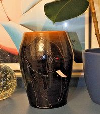 Elephant Vase - Dennis China Works by Sally Tuffin Design No. 56 16.5cm