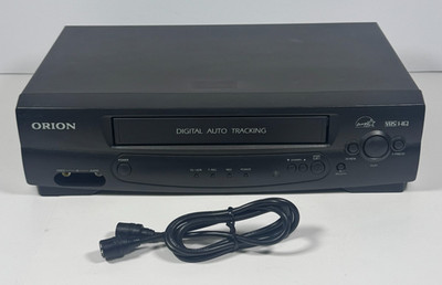 Orion VR313A VHS VCR Player Digital Auto Tracking w/ Cable Cord Tested No Remote