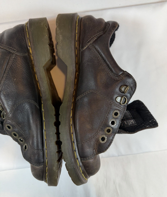 Dr Martens Womens 9 11864 Chunky Oxford Brown Lace Up Shoes Grunge