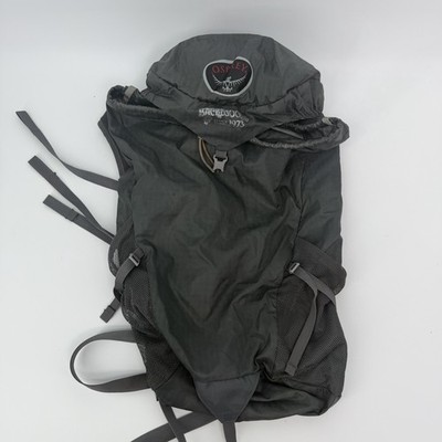 Osprey Trip 20 Backpack Backwoods Gray Hiking Daypack Hydration Vented Gorpcore