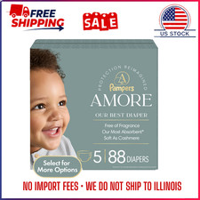 HOT SALE 2026 Pampers Amore Baby Diapers Size 5, 88 Count ,US STOCK,FREESHIPPING