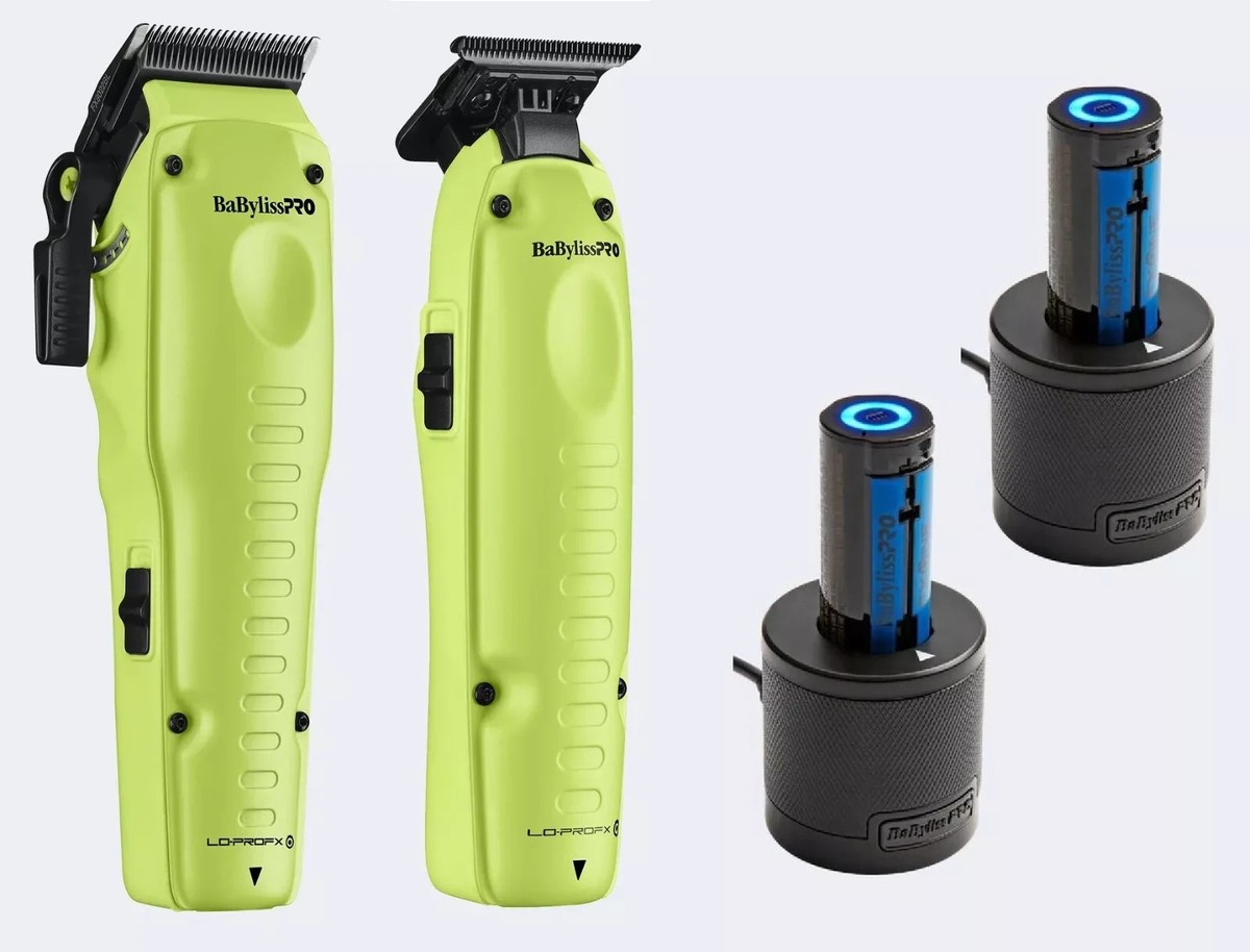 BaByliss PRO FX ONE LO PRO FX Clipper Trimmer Neon Black Yellow