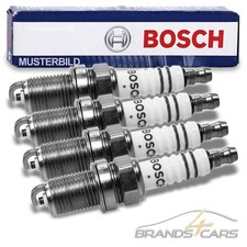 4x BOSCH ZÜNDKERZE PLATIN IRIDIUM FÜR FIAT PANDA PUNTO QUBO SEICENTO SIENA STILO