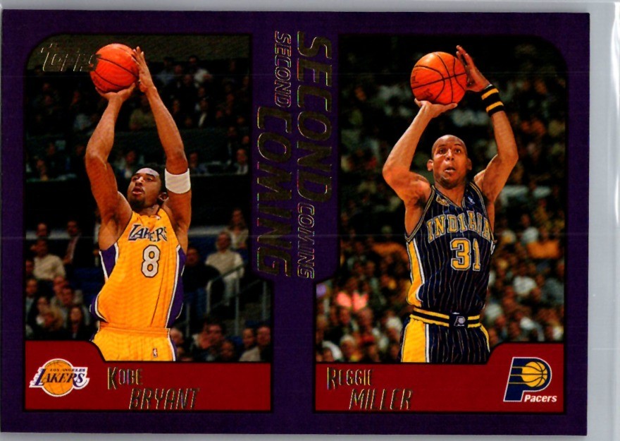 2000-01 Topps #292 Kobe Bryant / Reggie Miller