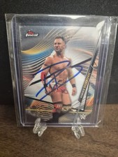 Dominik Dijakovic 2020 Topps Finest WWE On Card In Person Auto #78