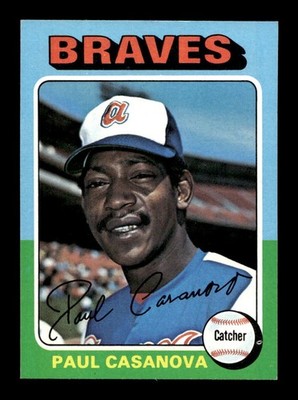 1975 Topps #633 Paul Casanova Braves NEAR MINT *z3