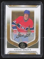 Steve Shutt 2020-21 SP Signature Edition Legends Auto #165