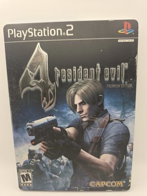 Resident Evil 4 Premium Edition PS2 Steelbook CIB With Ada Cell Tested  