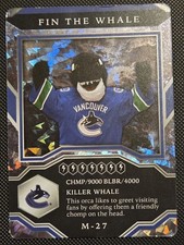 2021-22 Upper Deck MVP Gaming Cards Mascot Sparkle Fin The Whale #M-27 Vancouver