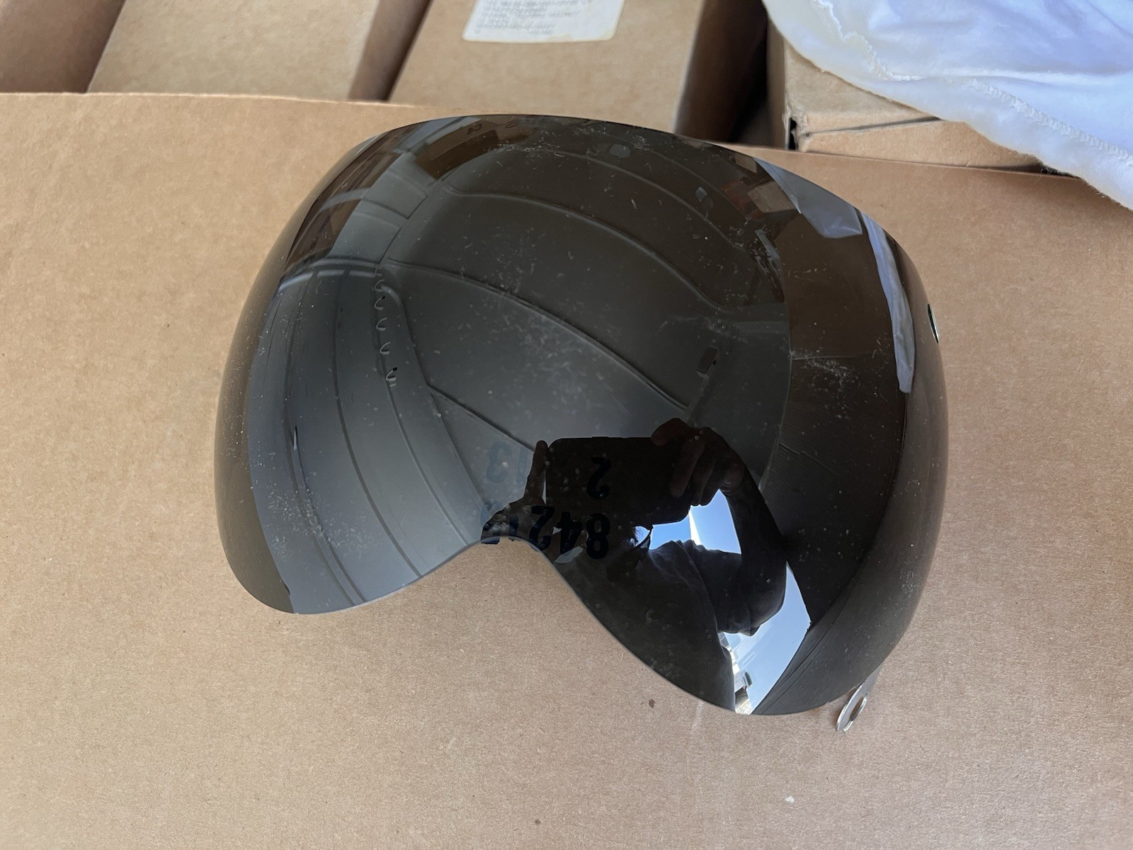 NOS GENTEX FLYERS HELMET TINTED VISOR SPH-4 97427 74C2696