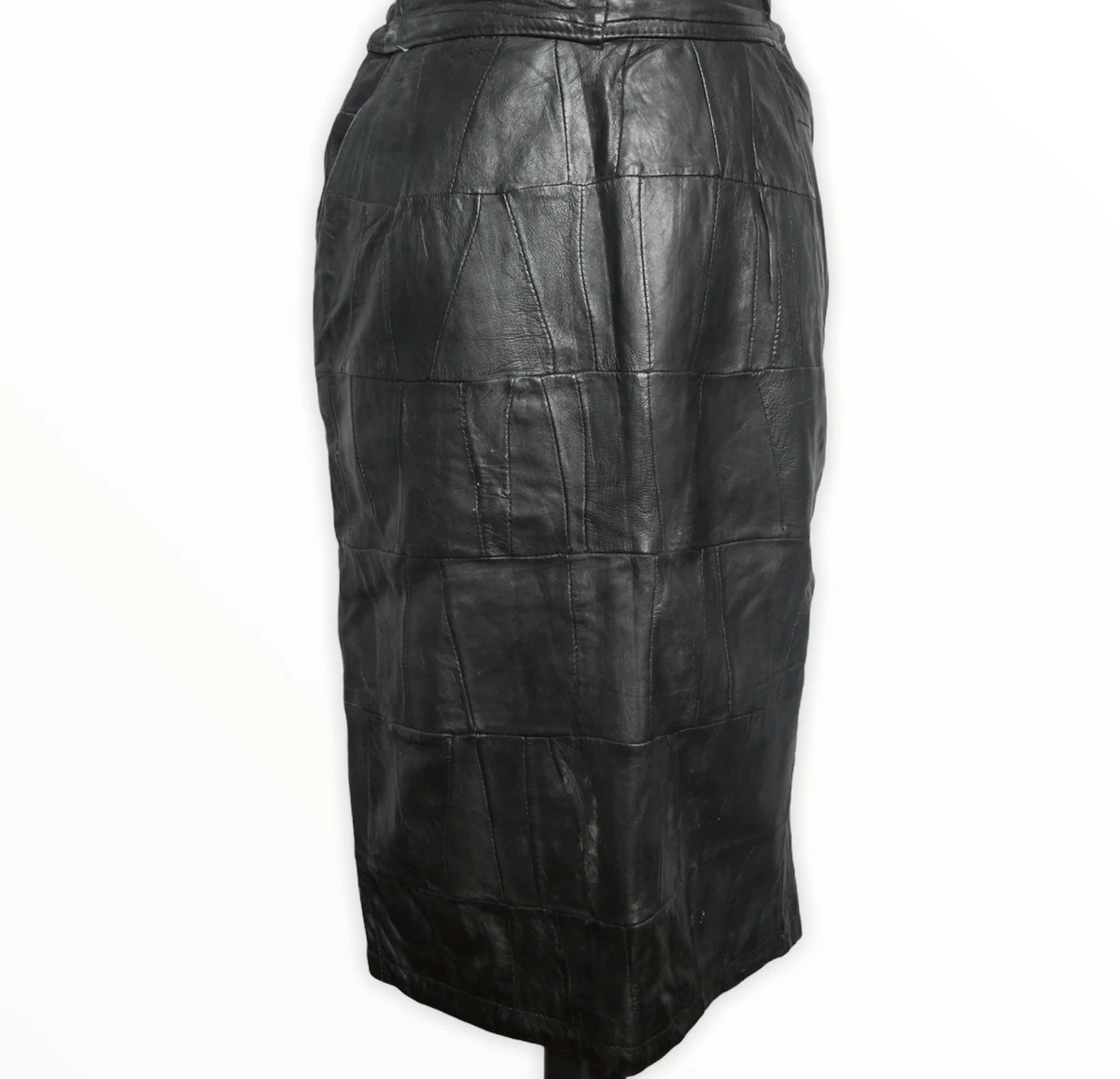 Long black clearance pencil skirt 80s