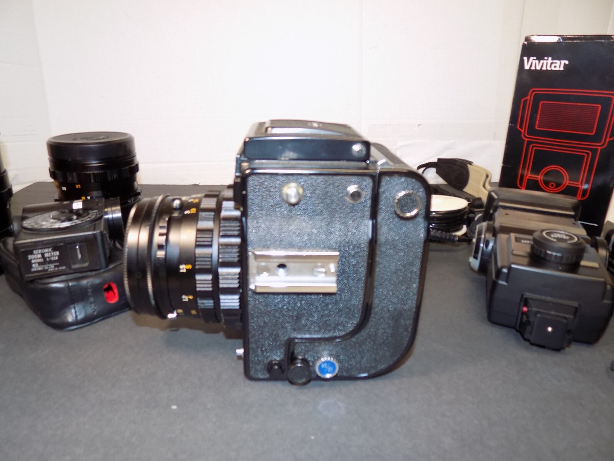 Kowa Super 66 Kowa Six 120 Film SLR Cameras w/ Lenses Bag and