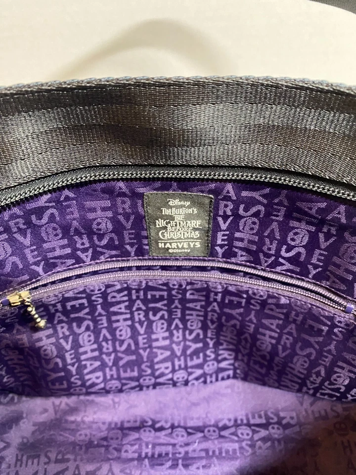 Harvey's Nightmare Before Christmas Small Streamline Tote Black Bandana - Image 4 of 4