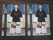 1992 Classic four Sport # 224 Manon Rheaume 2 card lot (B23)