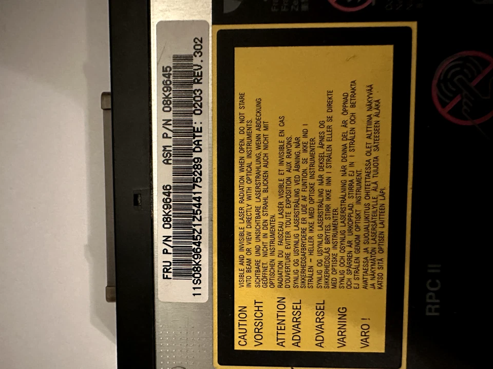 IBM 27L4354 DVD-ROM DRIVE GDR8081N HL DATA STORAGE - Image 4 of 4