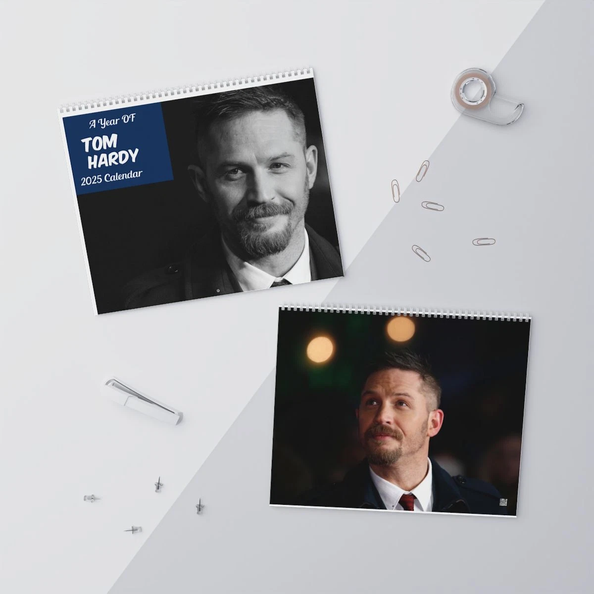 Tom Hardyy 2025 Wall Calendar