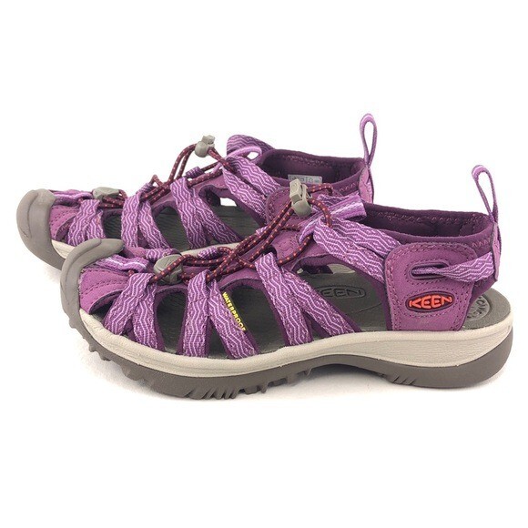 Sandali sportivi impermeabili Keen Whisper donna taglia 6 EU 36 bacio d'uva vino viola