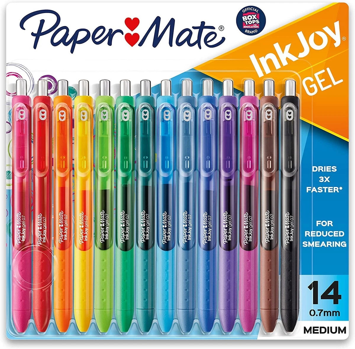 10-Count Mini Felt Tip Pens, Classic Colors