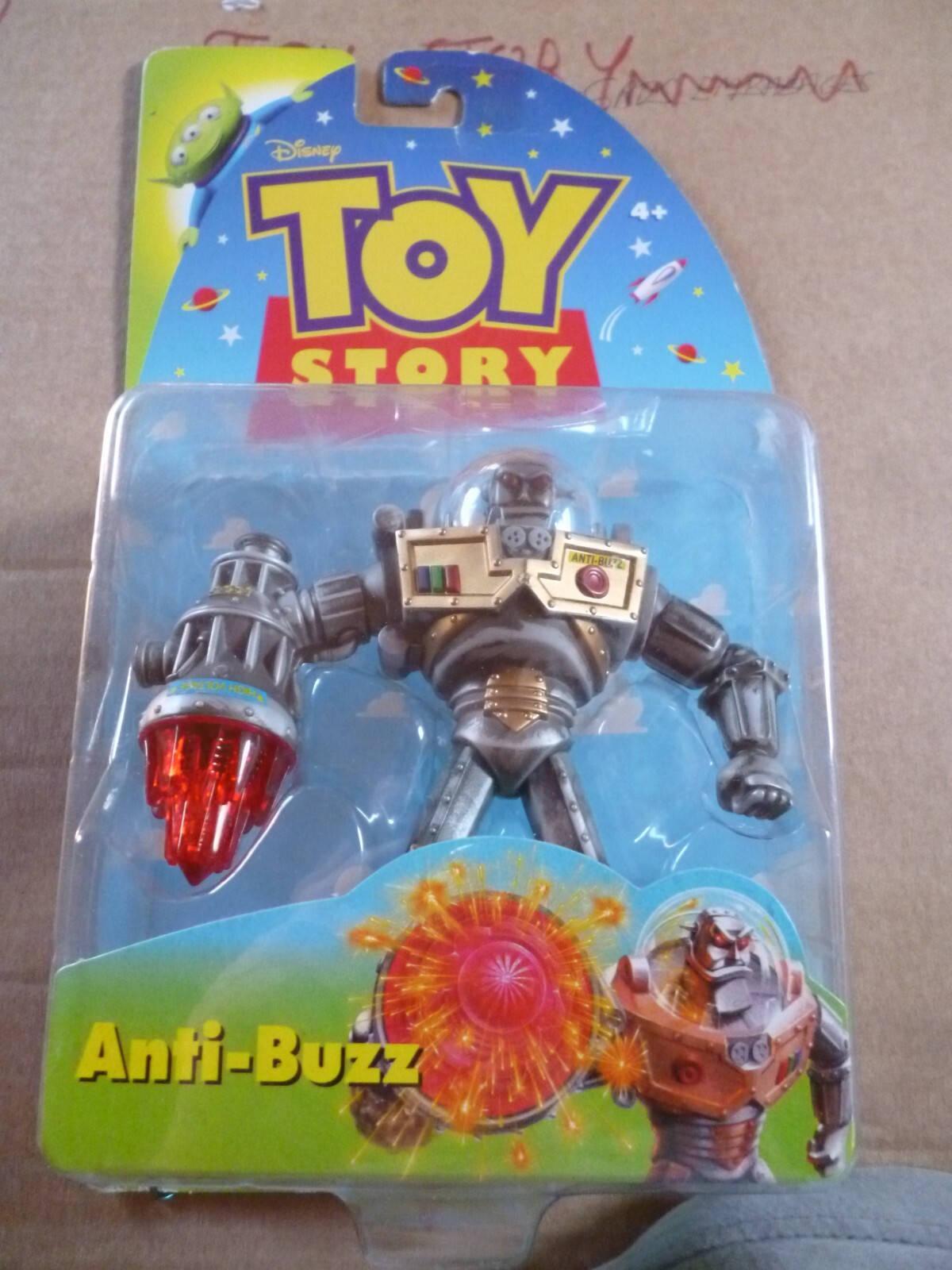 Robot Zurg Anti-Buzz Toy Story modèle or jouet enfant pour chambre