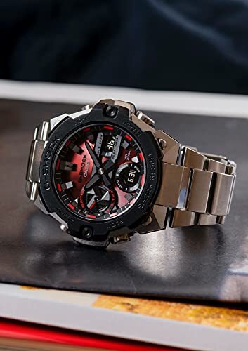 CASIO G-shock Red GST-B400AD-1A4JF 腕時計 Casio G-shock GST-B400AD-1A4JF Red Men's Watch for sale