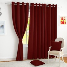 Blackout Curtains 84 Inch Length for Living Room Set of 2 Panels Grommet -7 feet