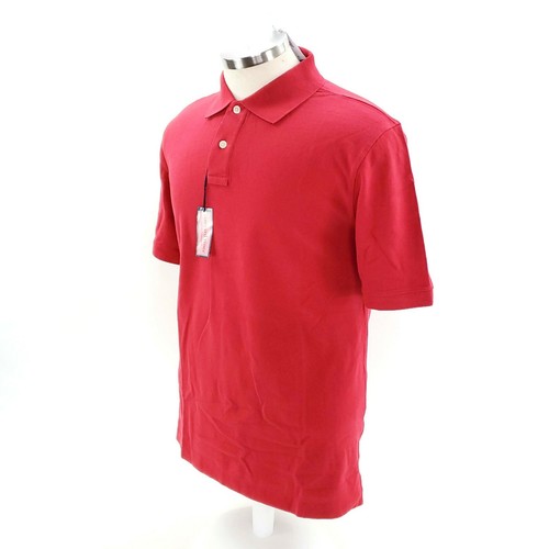 Vineyard Vines Herren Medium rot kurzärmlig einfarbig Poloshirt 100 % Baumwolle - Bild 6 von 10